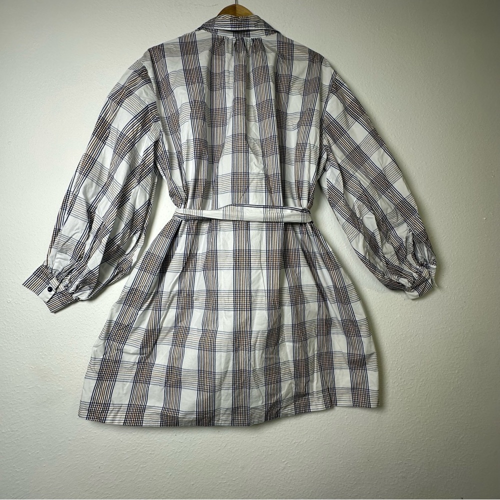 Baum und Pferdgarten LONG LANTERN SLEEVE AUBREE SHIRTDRESS WITH BELT SIZE M - Picture 3 of 16